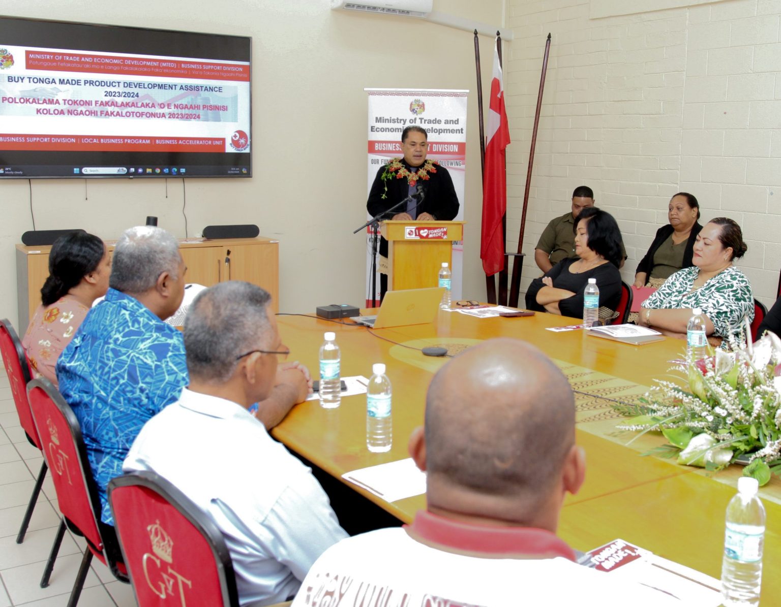 Polokalama Tokoni ki he Ngaahi Pisinisi Foú Koloa Fakalotofonua – MTED